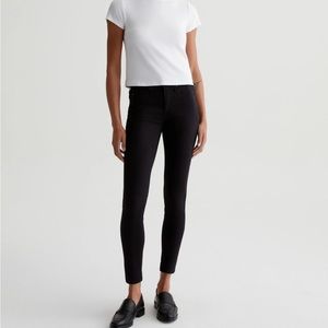 AG black coated legging ankle